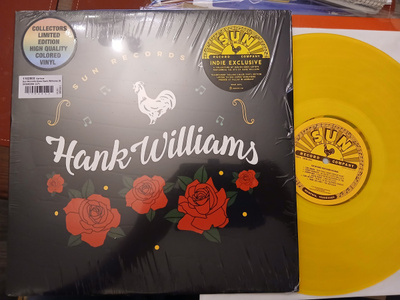 SUN Records Does Hank Williams LP