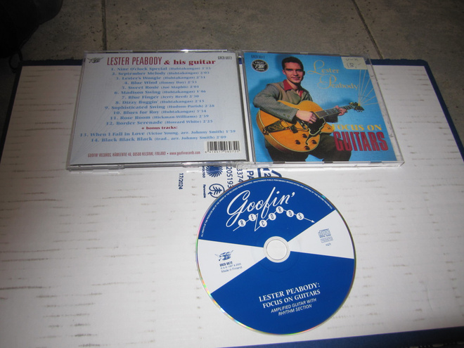 Lester Peabody – Focus On Guitars ( hienokuntoinen