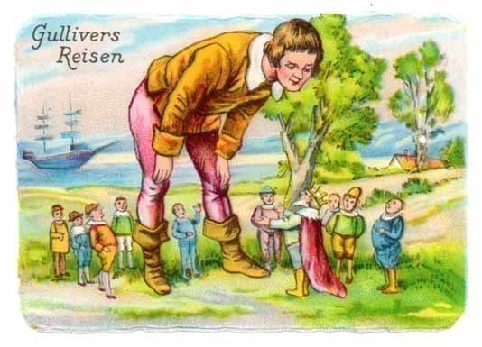 PZB 1111 / SATUNELKKU: Gulliver ja lilliputit.