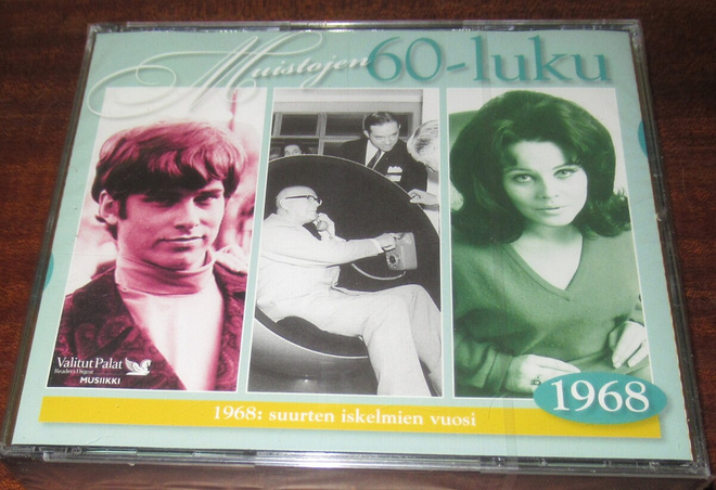 Muistojen 60-luku 1968 3cd boxi UUSI