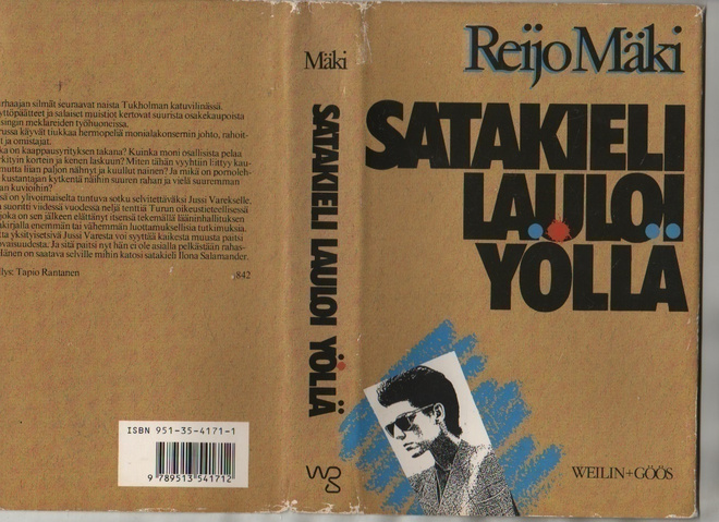 Mäki, Reijo: Satakieli lauloi yöllä, WG 1987,skp.,2.p, K3