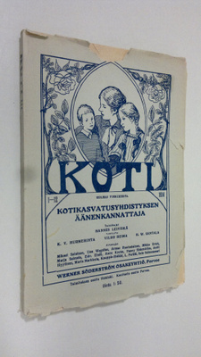 Koti vuosikerta 1914 : Kotikasvatusyhdistyksen äänenkanna...
