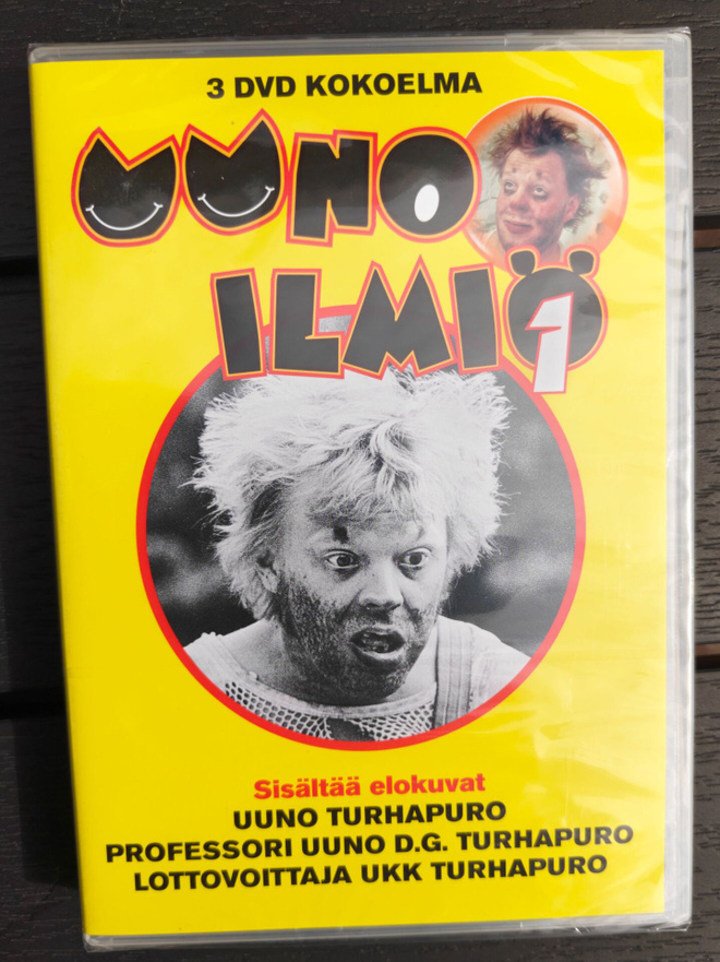 Uuno Ilmiö 1, 3dvd boxi
