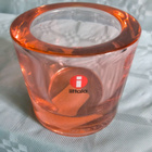 KIVI votive-kynttilälyhty salmon pink-lohenpunainen - pikkukuva 1