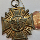 VANHA Mitali Natsi Saksa NSDAP 10 v Palveluksesta AITO - pikkukuva 1