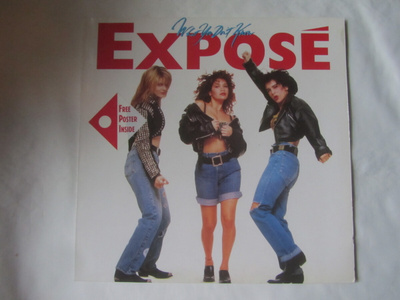 Exposé: What You Don´t Know LP 1989 Poster