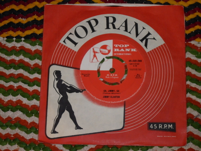 7" JIMMY CLANTON - Go Jimmy Go - single 1960 rockabilly EX