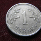 1 markka 1940 CuNi - pikkukuva 1