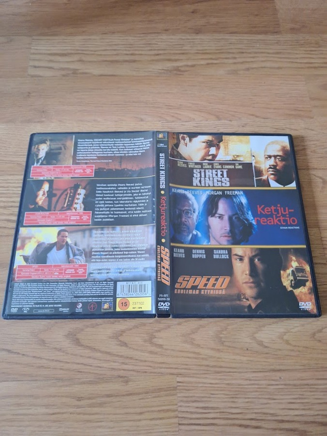 Street Kings/Ketjureaktio/Speed (3-DVD)
