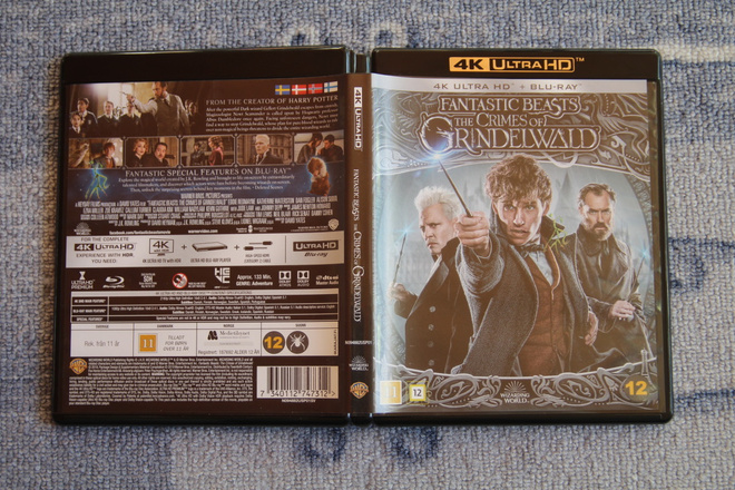 Crimes of Grindelwald - 4K UHD HDR + BD [suomi]