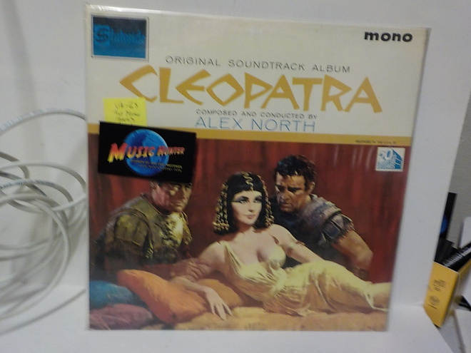 ALEX NORTH - CLEOPATRA OST EX+/EX+ UK 1963 LP