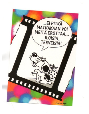 °~ILOISIA TERVEISIÄ...~° - KORTTI /Marleena Ansio