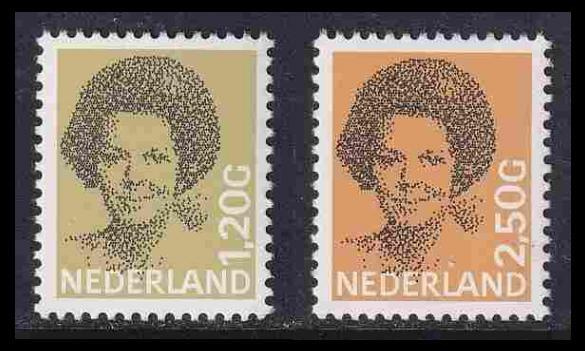 Alankomaat 1303-4 ** Käyttösarja Beatrix (1986)