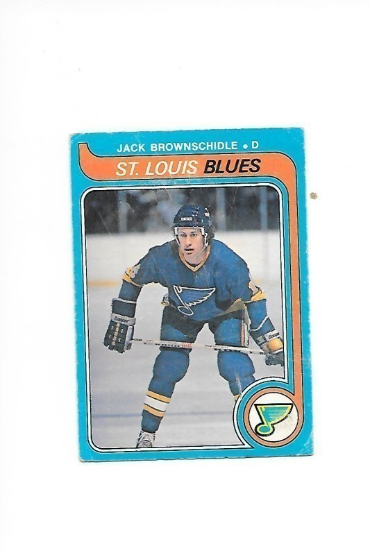 1979-80 OPC #278 Jack Brownschidle St Louis Blues