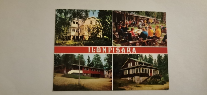 ILONPISARA, Hatunniemi Hämeenlinna, kulkematon postikortti