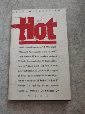 Kari Hotakainen Hot runoja signeeraus