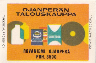 Rovaniemi Ojanperä. Ojanperän Talouskauppa ,  b436