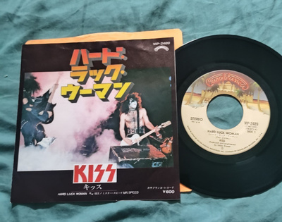 KISS-Hard luck woman 7" japan