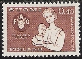 1963 FAO  Nälkä pois ** LaPe 566