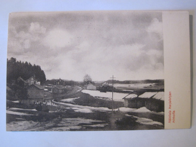VANHA Postikortti Karjalohja 1912