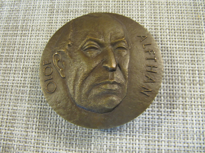 Olof Alfthan mitali /Terho Sakki 1999.