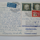 1960 Saksa kortti Suomeen + edelleen lähetetty Hollantiin - pikkukuva 1