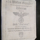 Reich: Waffen-SS Galizia-divisioona henkilökortti (replika?) - pikkukuva 1
