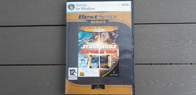 PC DVD: Star Wars Empire At War - Gold Pack peli (2007)