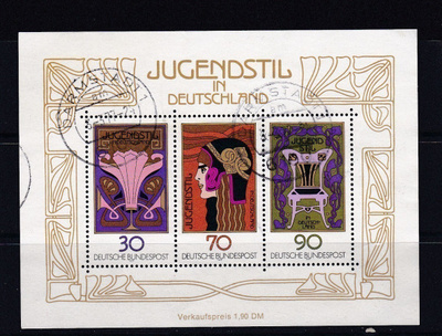 SAKSA - JUGENDSTIL IN DEUTSCHLAND PIENOISARKKI LEIMATTUNA