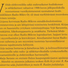 Maija Saraste: Radio-Mikro - pikkukuva 3