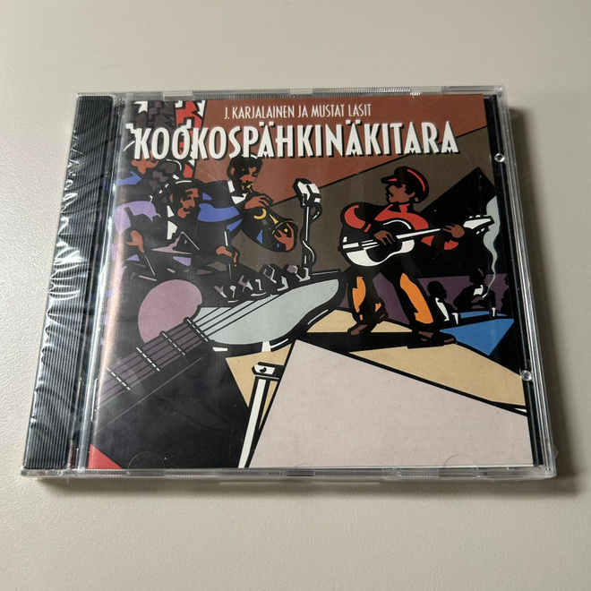 J.Karjalainen ja Mustat lasit: Kookospähkinäkitara CD *UUSI*