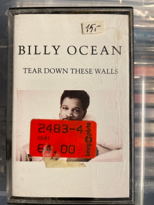 BILLY OCEAN - Tear Down These Walls c-kasetti