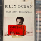 BILLY OCEAN - Tear Down These Walls c-kasetti - pikkukuva 1