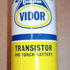 CROMPTON VIDOR  +SP2 MADE IN SCOTLAND 1,5V TRANSISTOR - pikkukuva 1