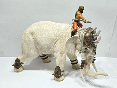 Schleich- The Mighty Fighter War Elephant 70063 figuuri