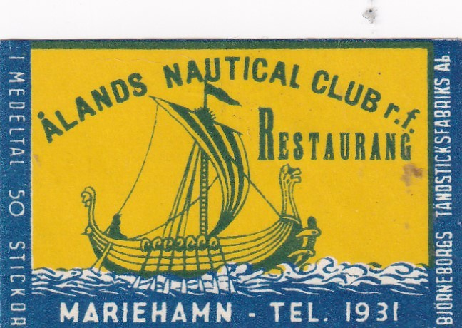 Mariehamn, Ålands Nautical club r,f. Restaurant  b667