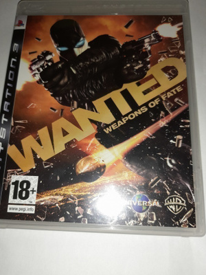 PS3 Wanted Weapons of Fate peli