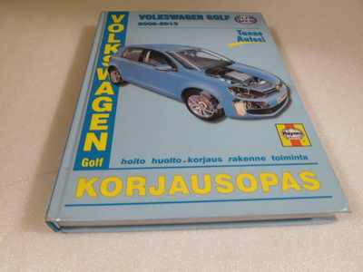 Volswagen Golf vm. 2008-2013 korjausopas!!!