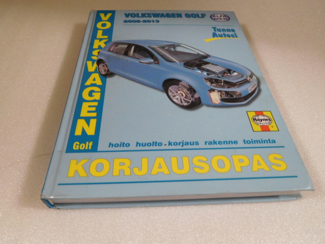 Volswagen Golf vm. 2008-2013 korjausopas!!!