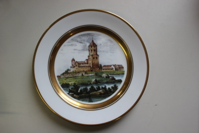 Arabia, Suomen linnoja -seinälautanen, Viipurin linna