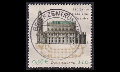 Saksa 2196 o Dresdenin tuomiokirkko 250v (2001)
