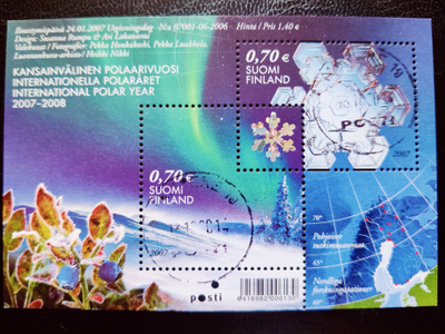 2007 Kansainvälinen Polaarivuosi o ( LaPe BL43 ) leimattu