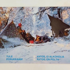 "Miehet laavuilla"-KULKEMATON KUTSUKORTTI - pikkukuva 1