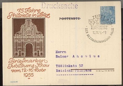DDR 1955 yksityisehiö Suomeen