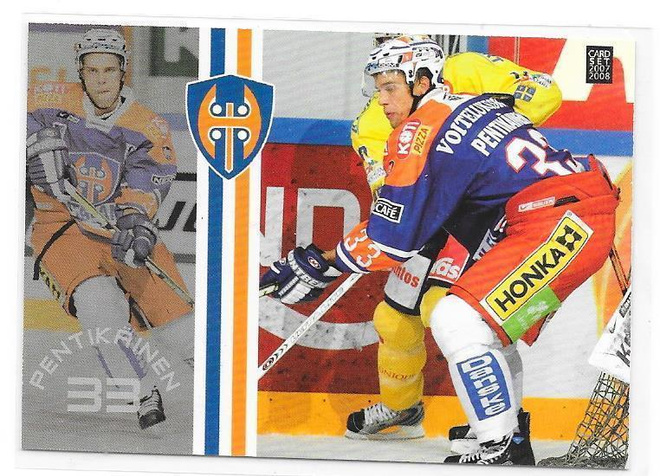 2007-08 CardSet #305 Atte Pentikäinen Tappara