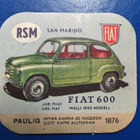 PAULIG KAHVILAPPU FIAT 600 - pikkukuva 1