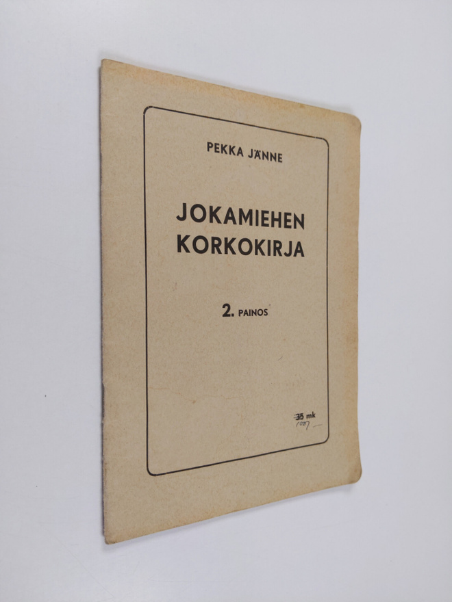 Pekka Jänne : Jokamiehen korkokirja