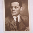 VANHA Postikortti Nayttelijä Jussi Snellman 1920-l - pikkukuva 1