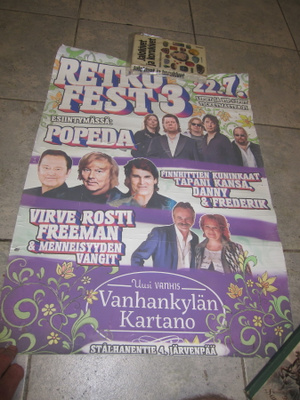 VANHA RETRO FESTARIT JULISTE 2017