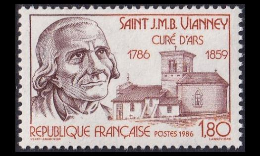 Ranska 2548 ** Jean-Marie Vianney (1986)